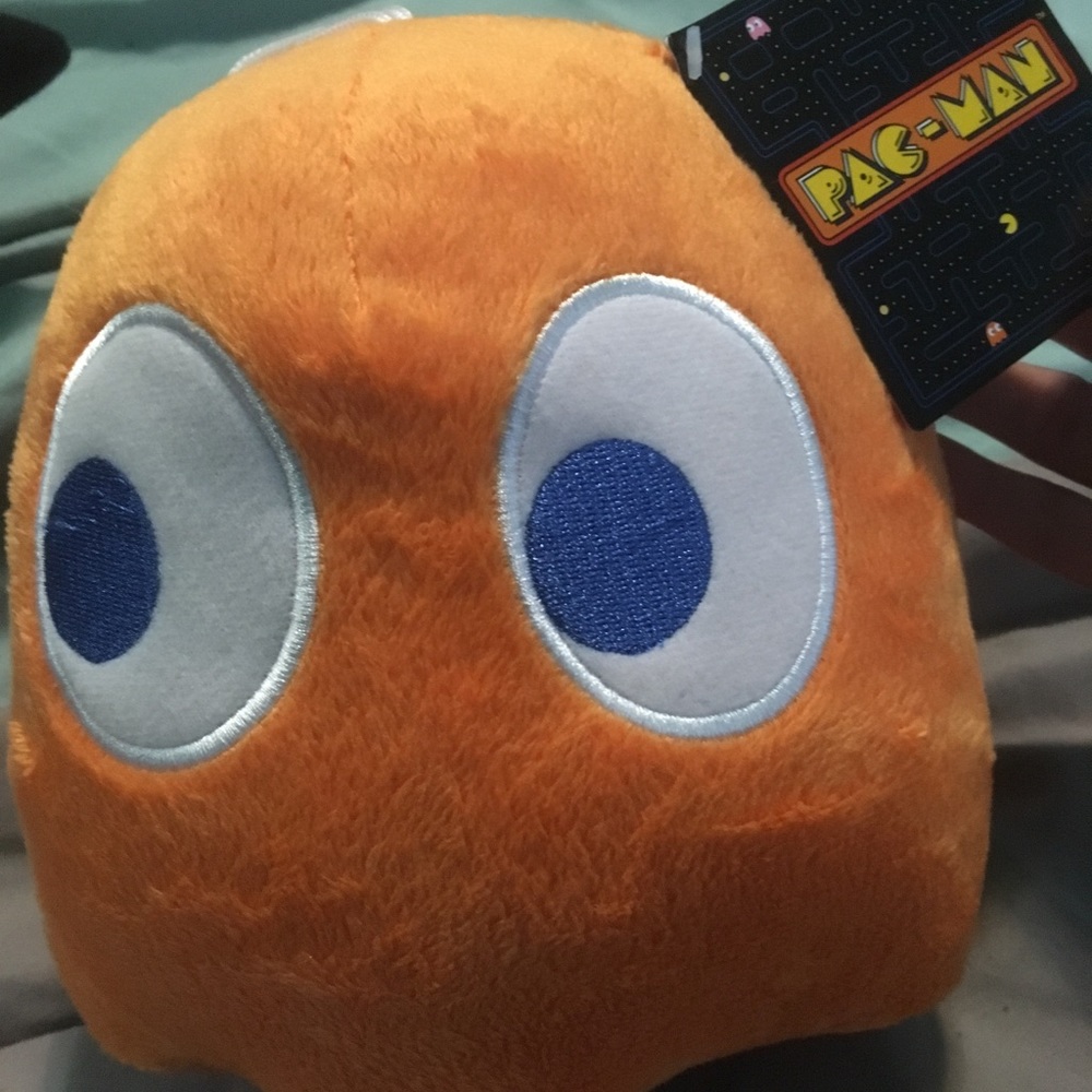 PAC man plushie